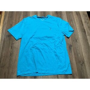 Champion Shirt, Men's Size XXL, Blue, Logo, Short Sleeve
